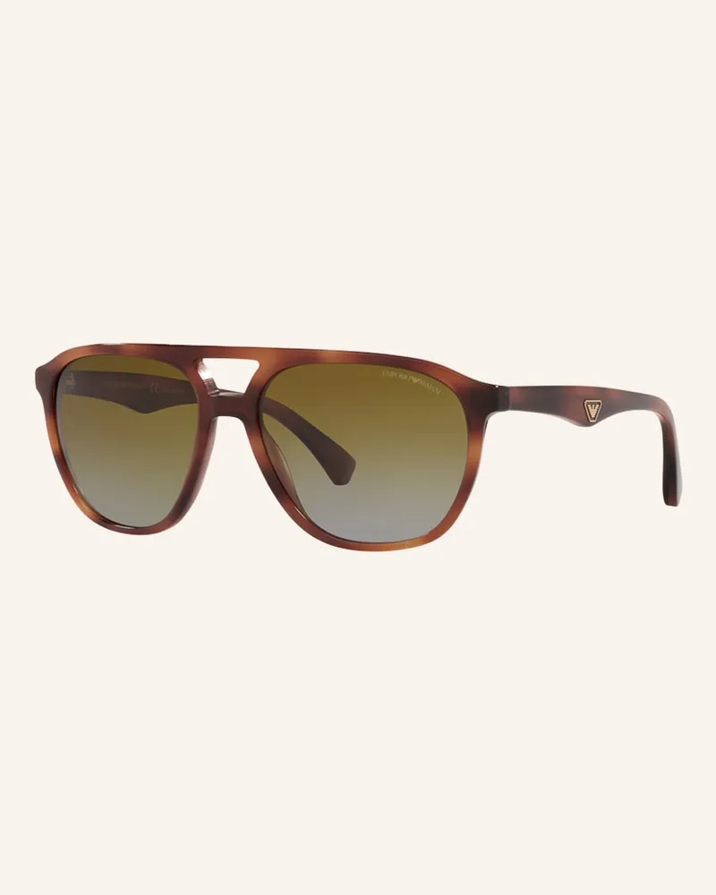 Emporio Armani Sonnenbrille EA4156 Braun