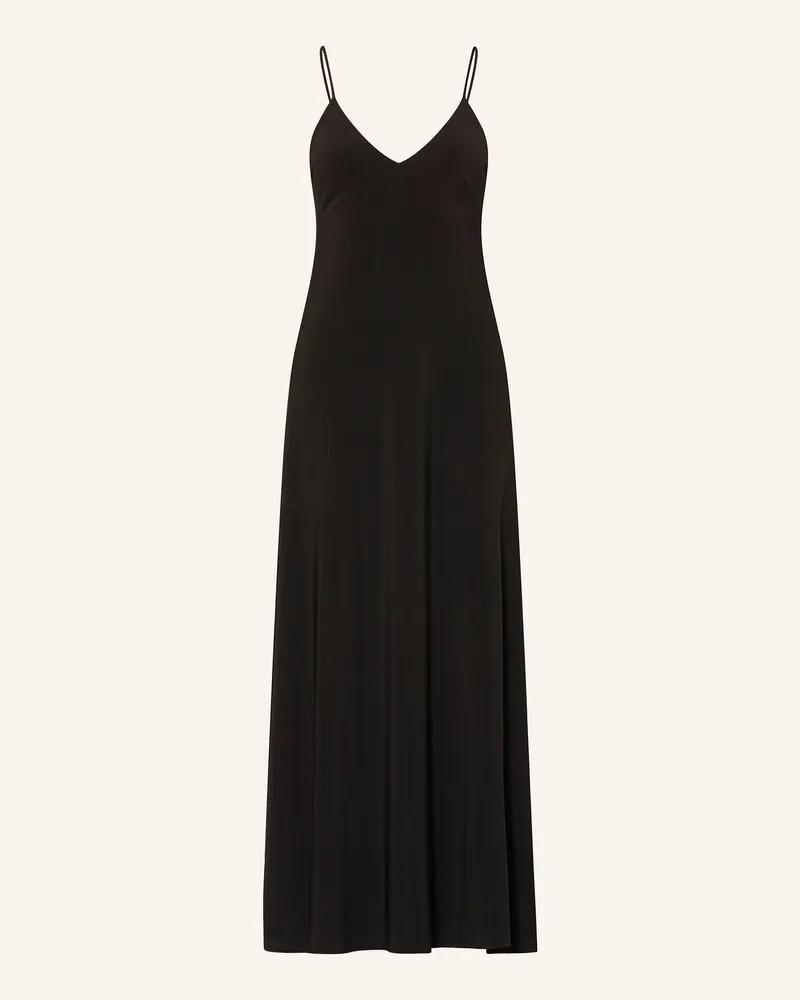 Norma Kamali Jerseykleid Schwarz