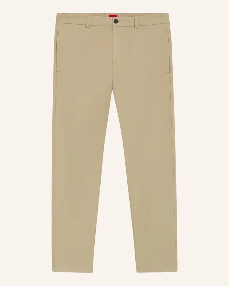 HUGO BOSS Casual Hose DAVID251D Slim Fit Beige