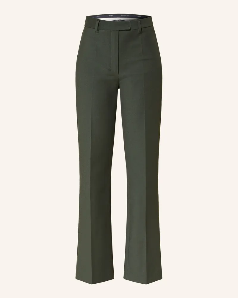 Max Mara Hose gruen Dunkelgrün