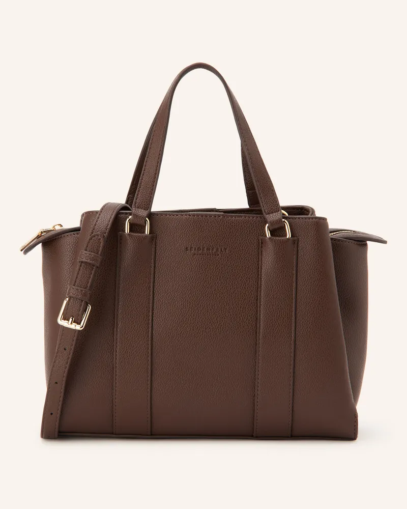 SEIDENFELT Handtasche Nelma braun Dunkelbraun