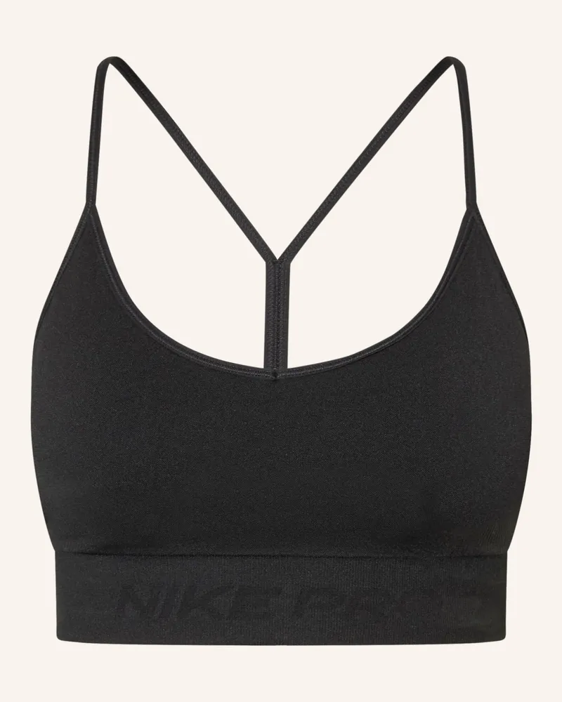 Nike Sport-Bh Pro Seamless schwarz Schwarz