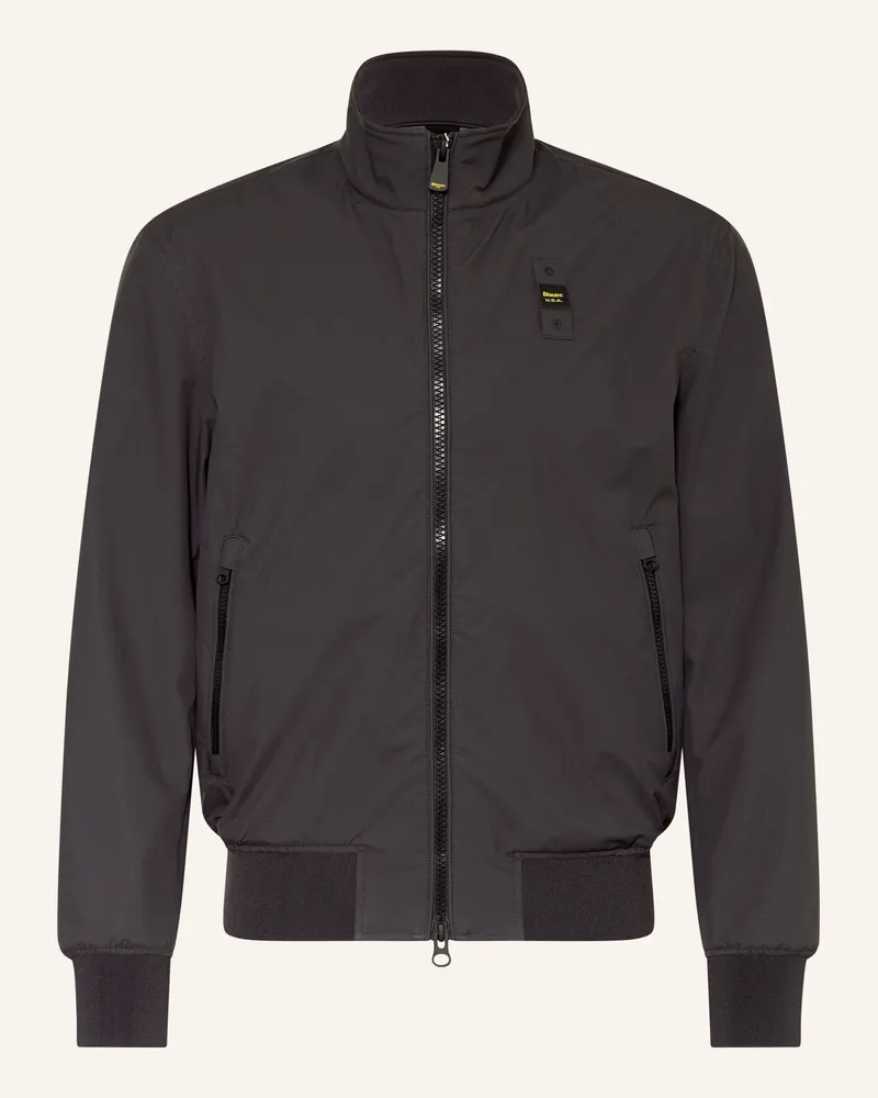 Blauer Blouson ANSON Schwarz