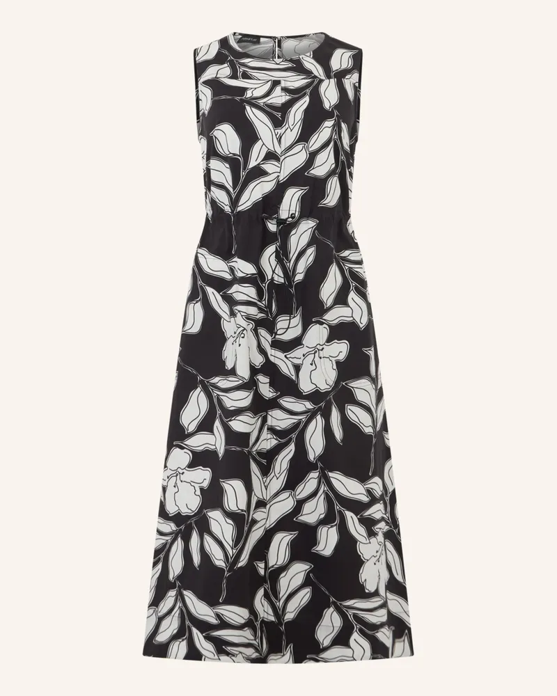 Apart Midi Kleid schwarz Schwarz