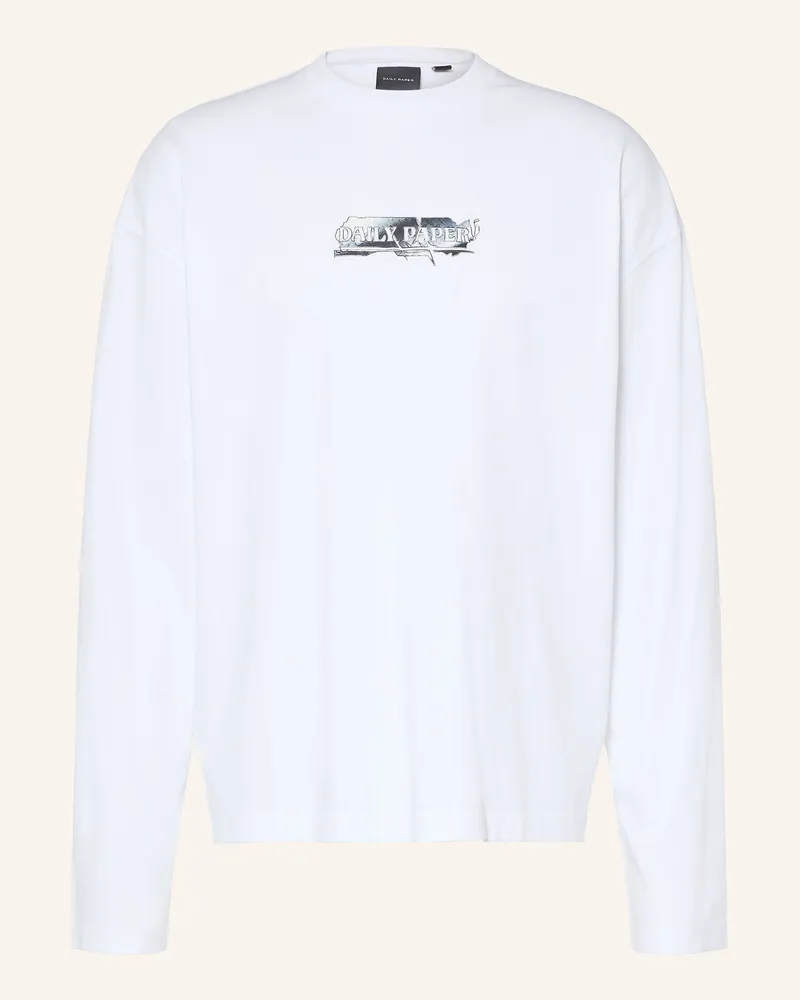 Daily Paper Longsleeve weiss Weiss