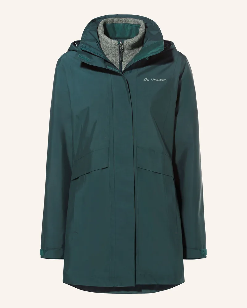 Vaude 2-in-1-Jacke IDRIZ Grün