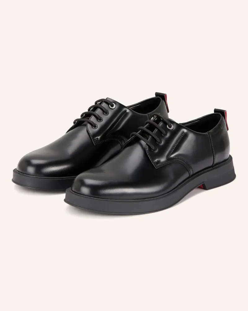 HUGO BOSS Schnürer Lenner schwarz Schwarz