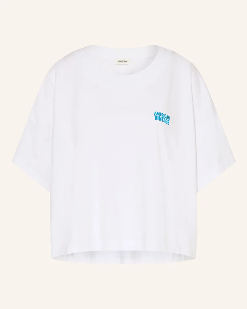 American Vintage T-Shirt GIXY Weiss