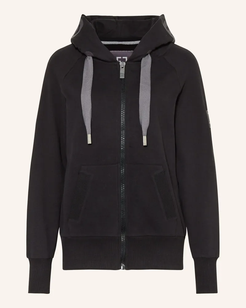 ELBSAND Sweatjacke Kelda schwarz Schwarz