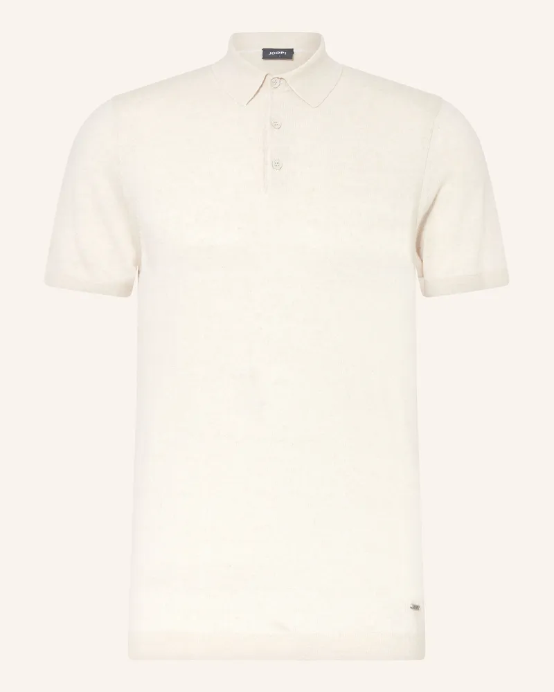 JOOP! Strick-Poloshirt MALIOSOR Creme
