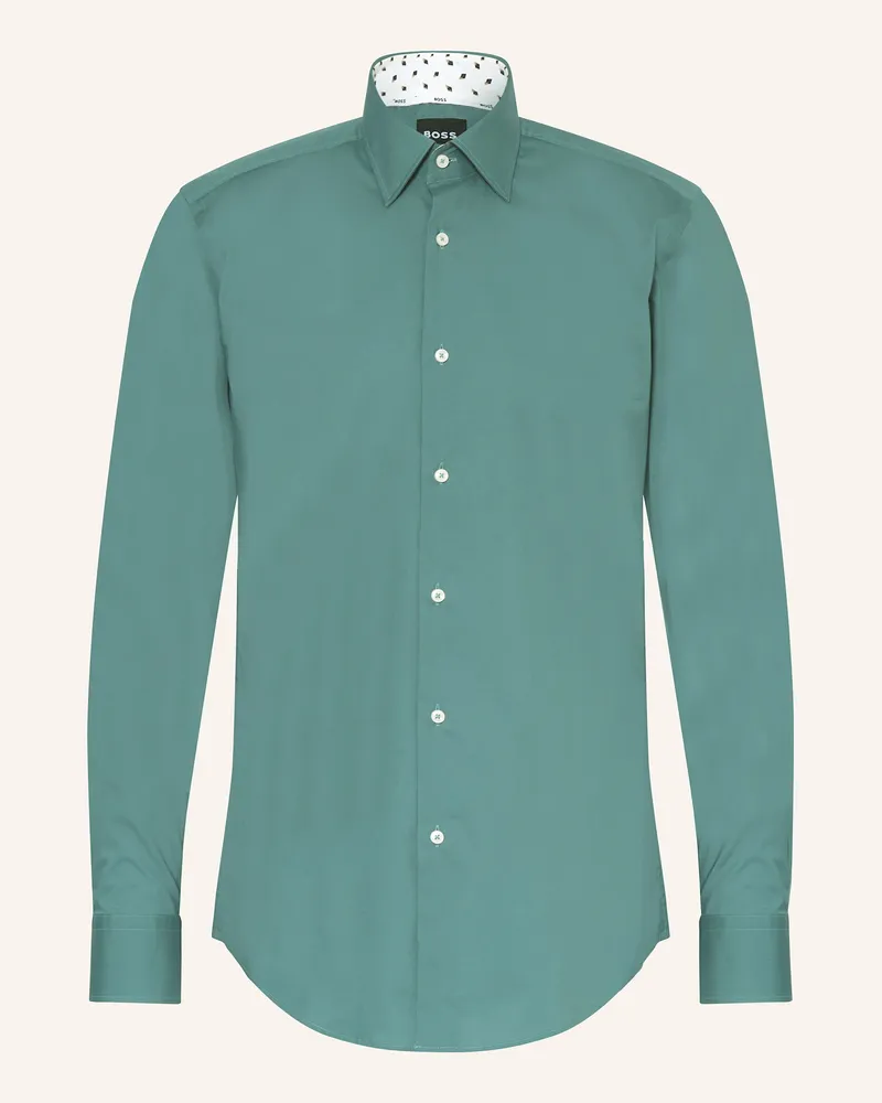 HUGO BOSS Hemd HANK Slim Fit Petrol