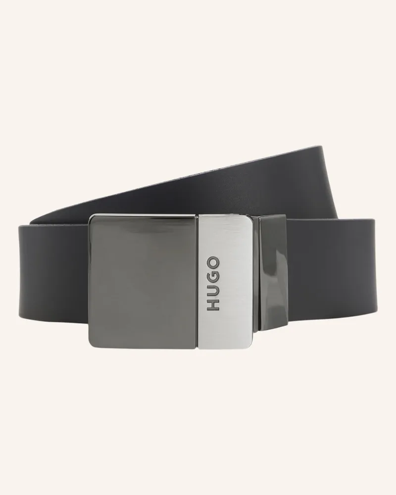 HUGO BOSS Casual Gürtel Godeon-Soft_Gb35_Pp schwarz Schwarz