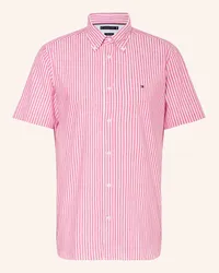 Tommy Hilfiger Kurzarm-Hemd Regular Fit Rosa