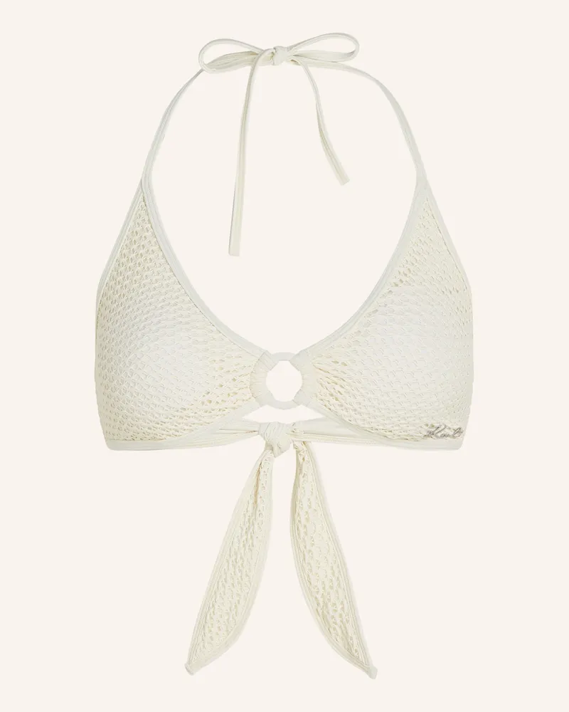 Karl Lagerfeld Bikini-Top beige Beige
