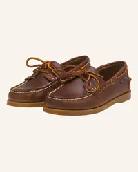 Sebago Schnürer PORTLAND WAXED - BRAUN Braun