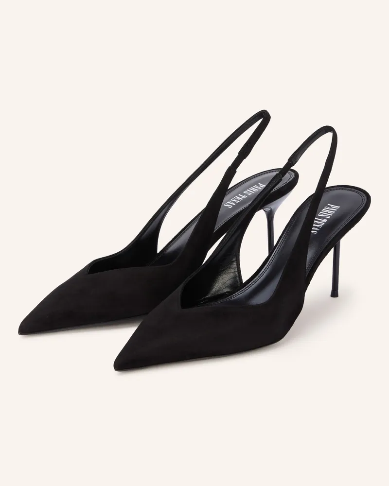 Paris Texas Slingpumps Lidia schwarz Schwarz