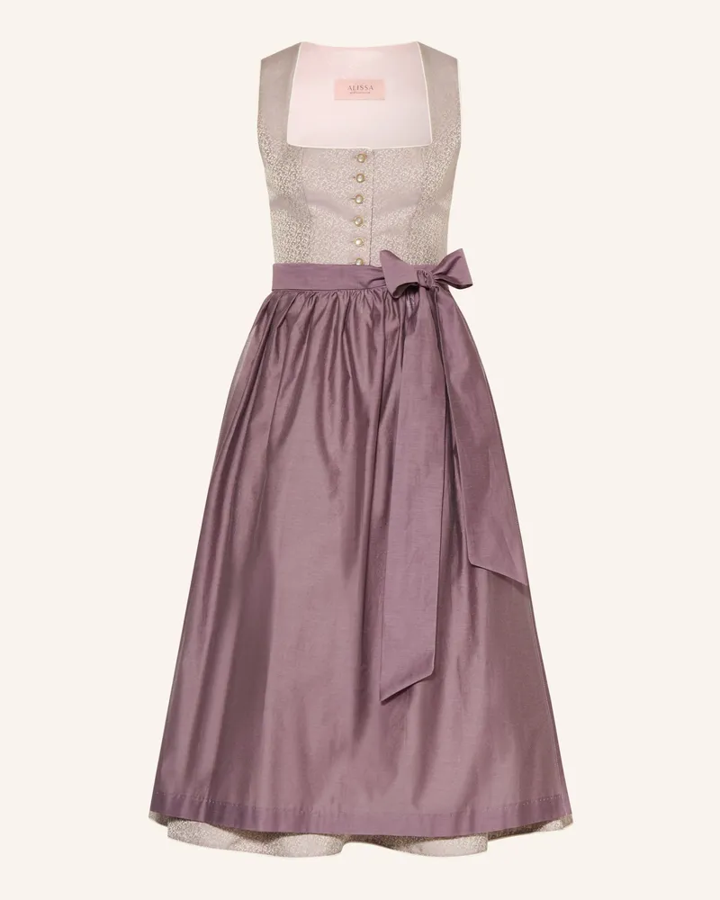 KINGA MATHE Jacquard-Dirndl Elisabeth lila Altrosa