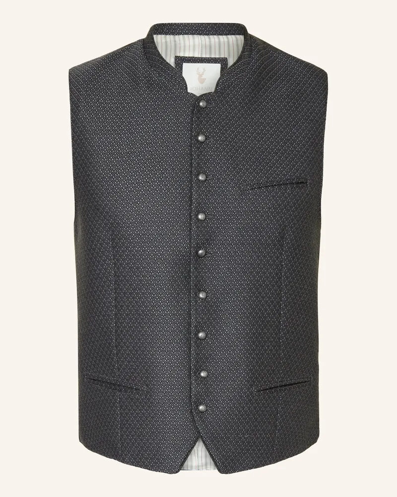 Johann & Johanna Trachtenweste Slim Fit gruen Dunkelgrün