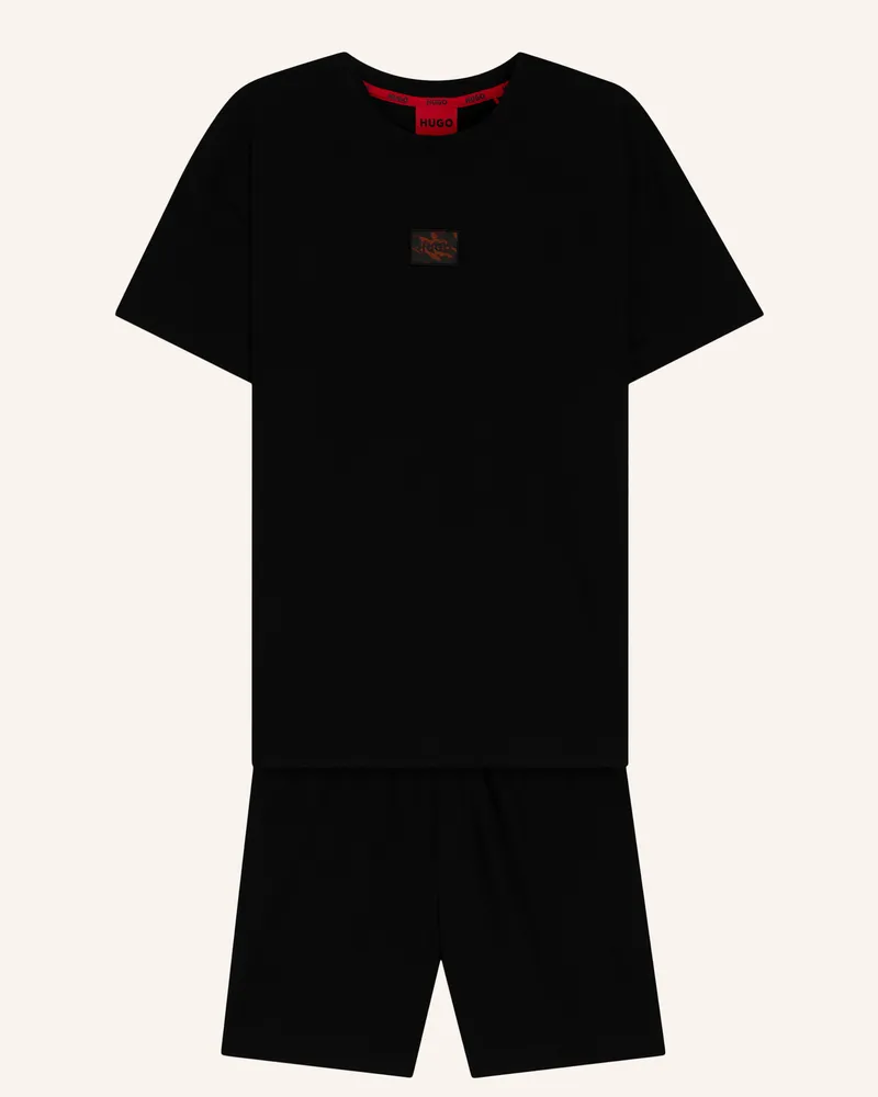 HUGO BOSS Pyjama-Set Galaxy Short Set Regular Fit blau Blau