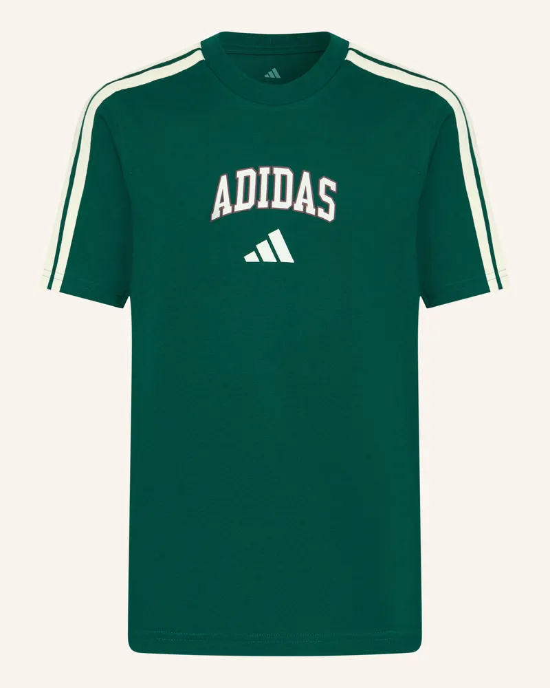 adidas T-Shirt Colleg gruen Dunkelgrün
