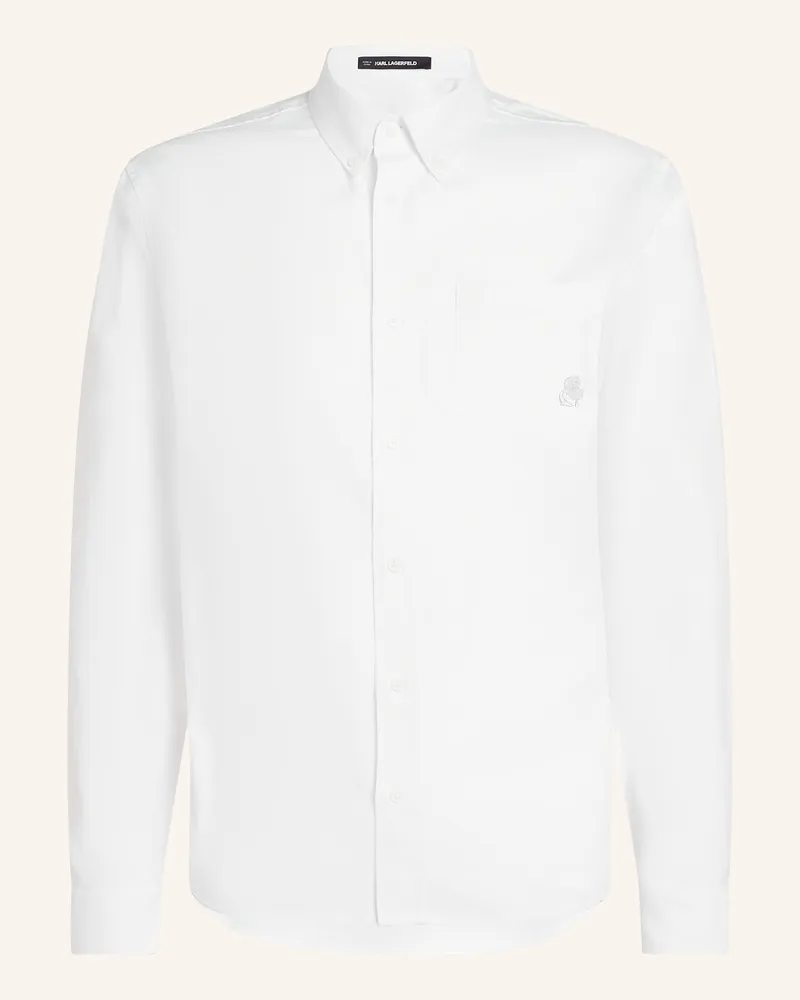 Karl Lagerfeld Hemd Weiss