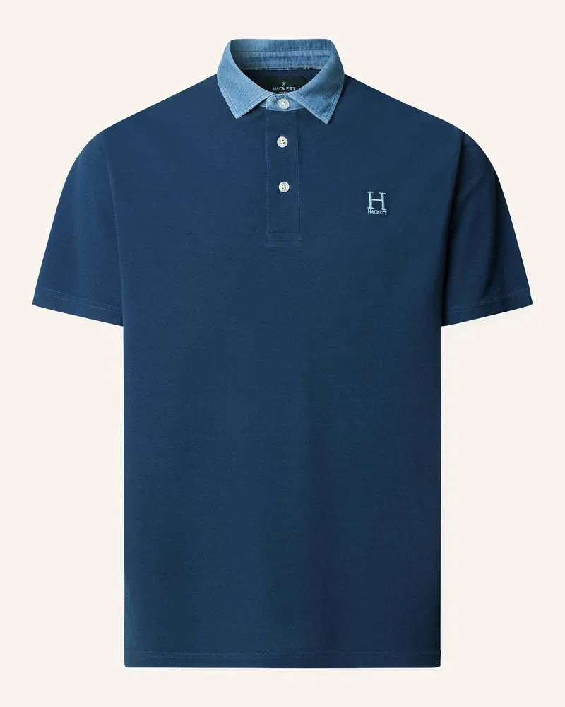 Hackett Poloshirt HERITAGE CONTRAST CLR Dunkelblau