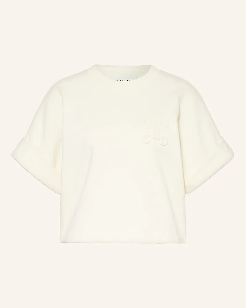Closed Cropped-Sweatshirt Beige