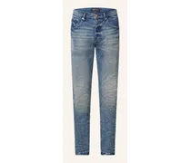 PURPLE BRAND Destroyed Jeans Skinny Fit Blau