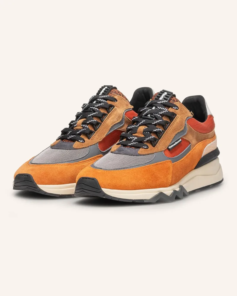 Floris van Bommel Sneaker DE ZAGER 10 Orange