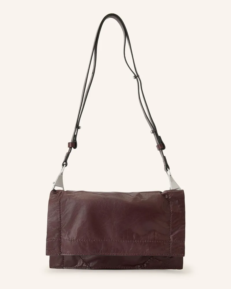 AllSaints Schultertasche Lutece Small rot Dunkelrot