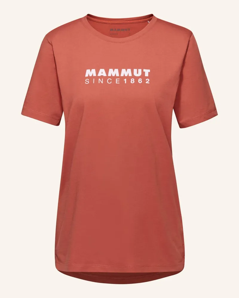 Mammut Mammut Core T-Shirt Women Logo Rot