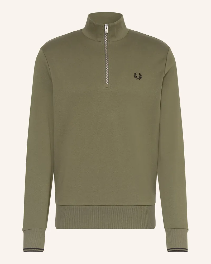 Fred Perry Sweat-Troyer Oliv
