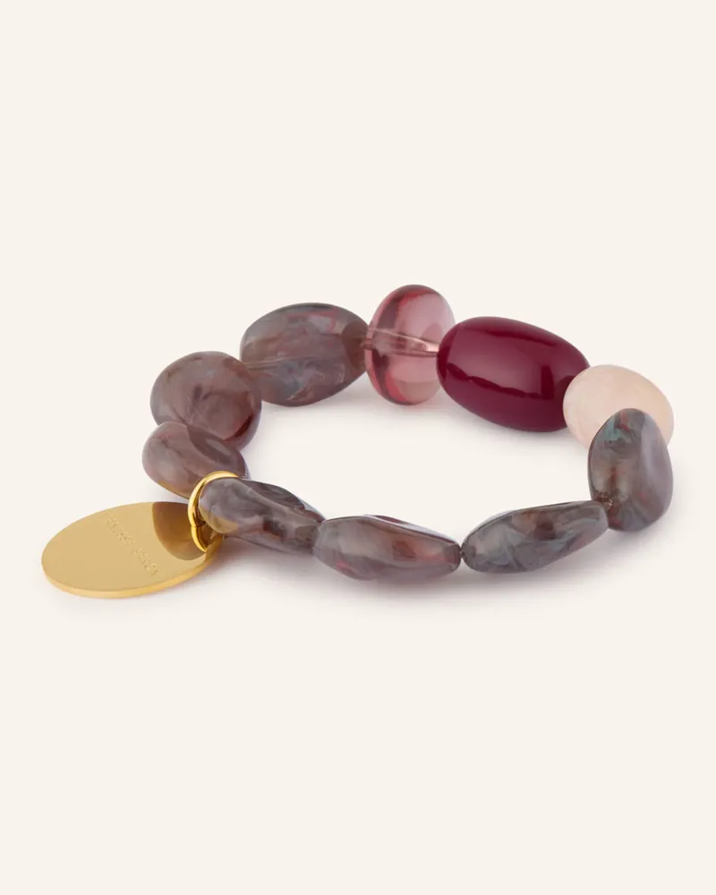 Vanessa Baroni Armband braun Taupe
