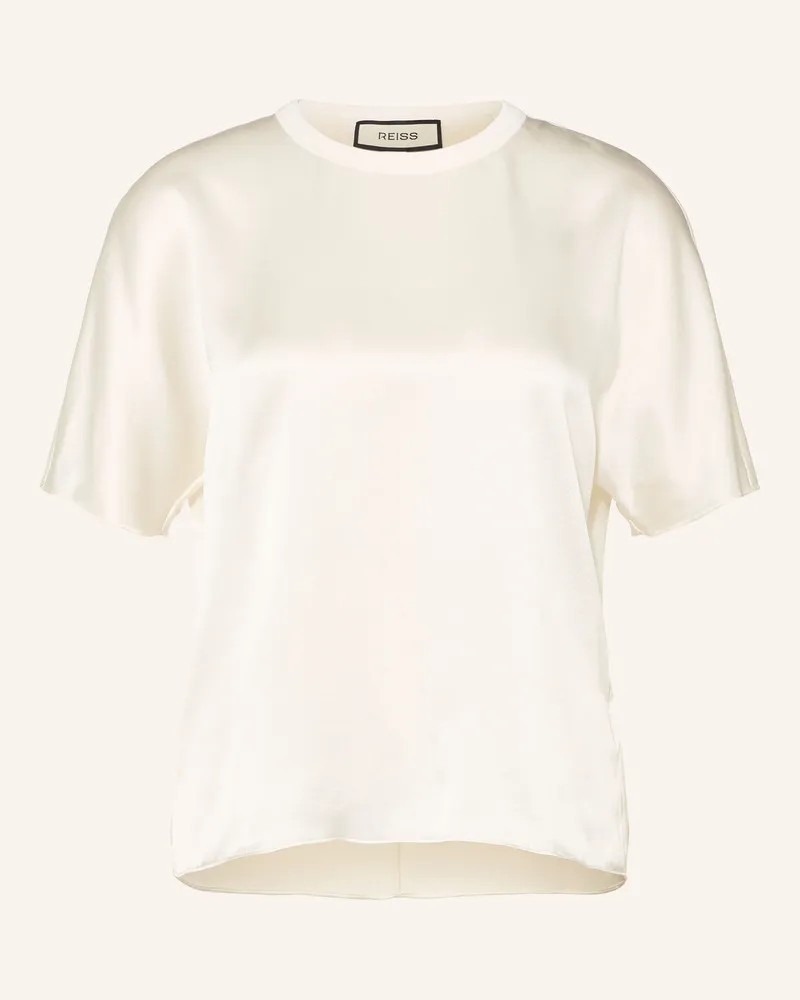 Reiss Blusenshirt Lena Aus Seide weiss Ecru