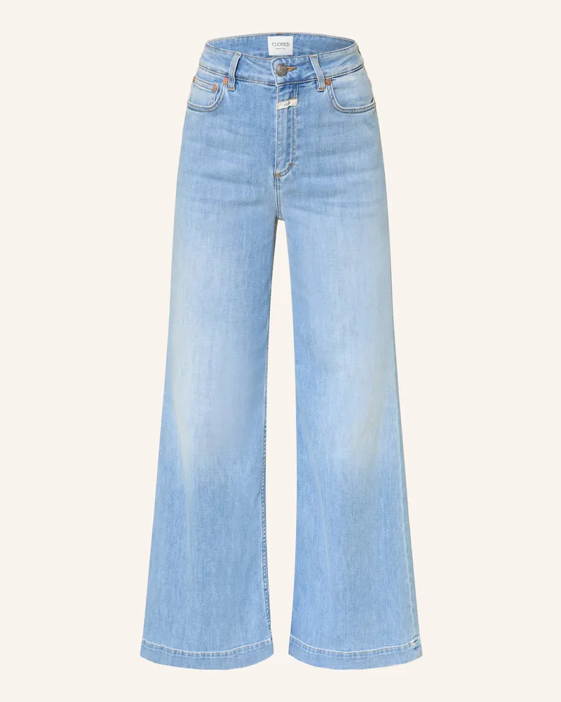 Closed Wide Leg Jeans Glow Up blau Lbl