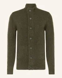 Barbour Strickjacke ESSENTIAL Gruen