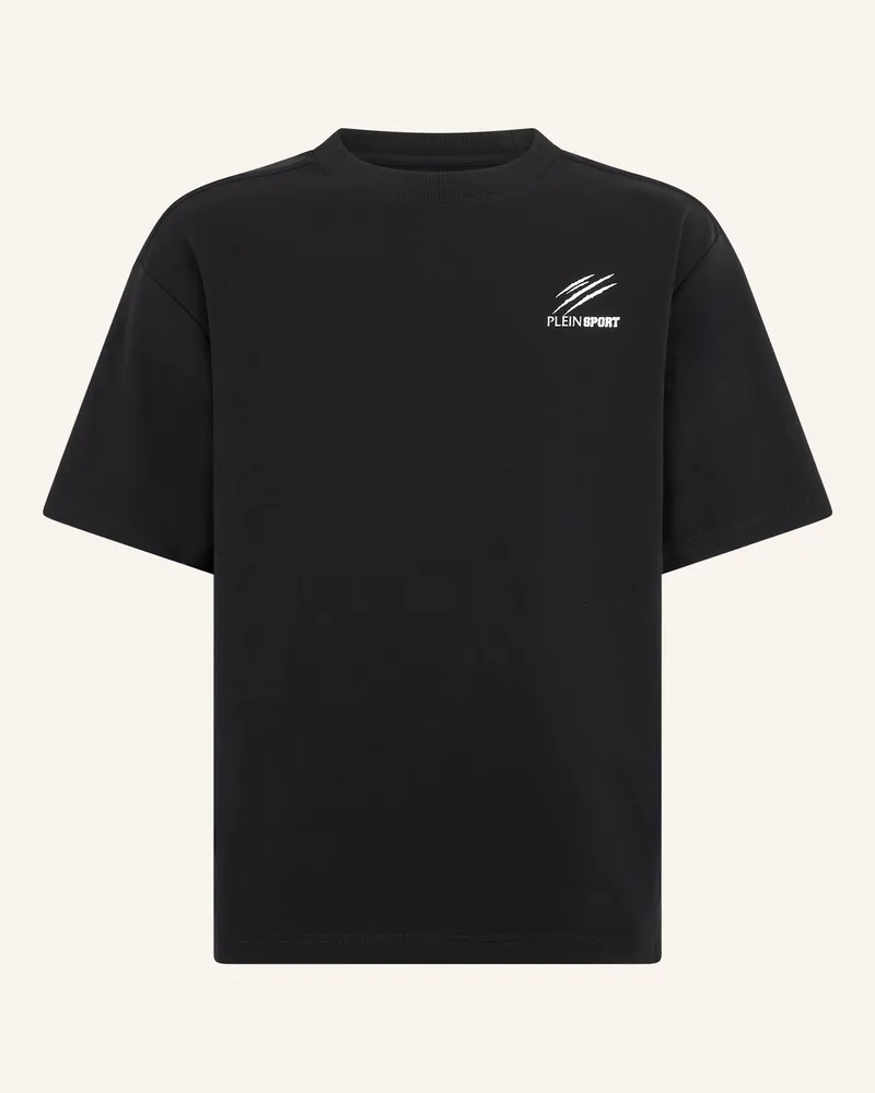 Philipp Plein Plein Sport Pique Round Neck T-Shirt Icon schwarz Schwarz