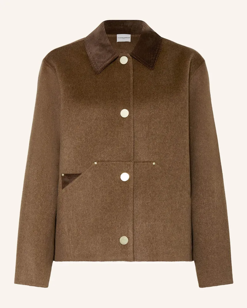 Claudie Pierlot Jacke Braun