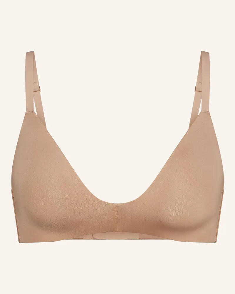 SKIMS T-Shirt-BH WIRELESS FORM Clay