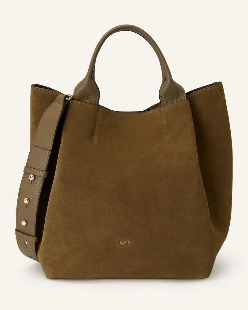 Abro Handtasche ESSENTIAL mit Pouch Khaki