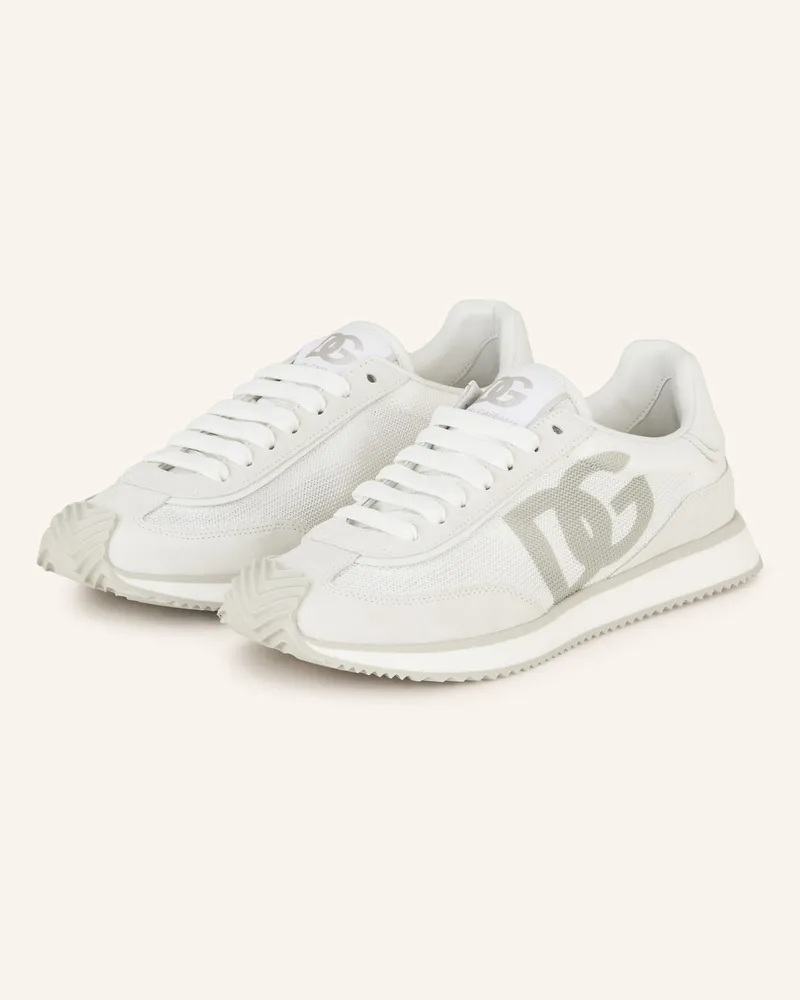 Dolce & Gabbana Sneaker BASSA DRAGON Weiss