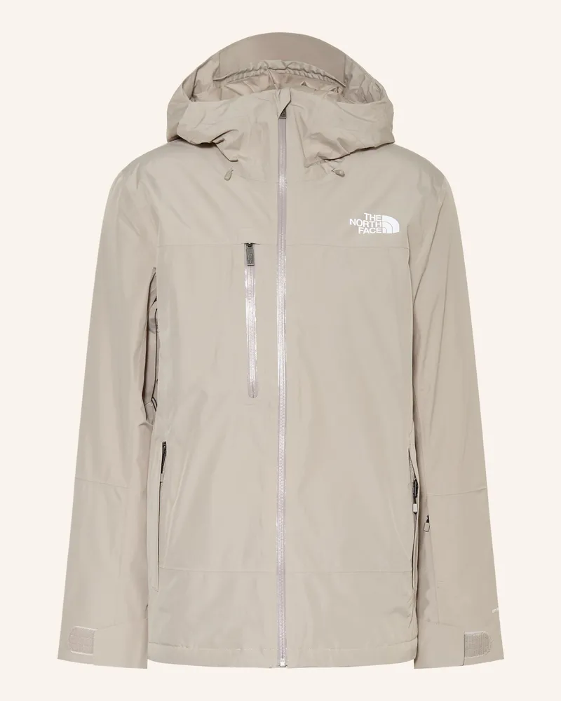 The North Face Skijacke Descendit beige Hellgrau