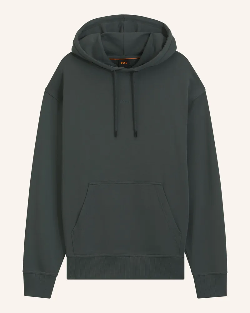 HUGO BOSS Hoodie Wesmallhood gruen Grün