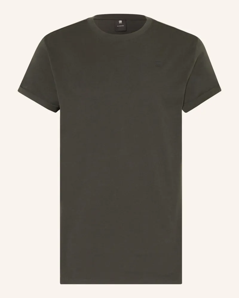 G-STAR RAW T-Shirt Lash gruen Khaki