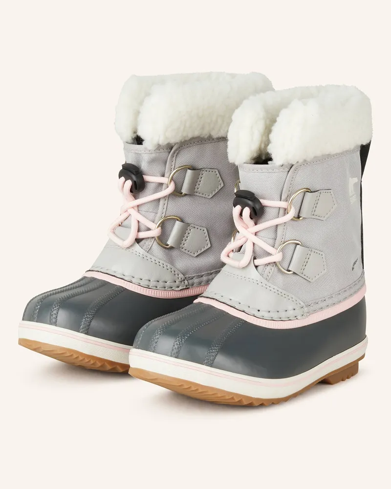 Sorel Boots YOOT PAC™ mit Kunstfell Grau