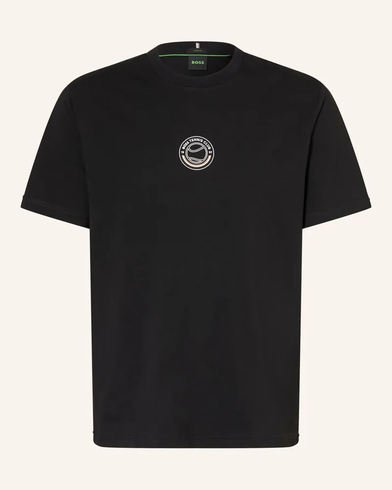 HUGO BOSS T-Shirt schwarz Schwarz