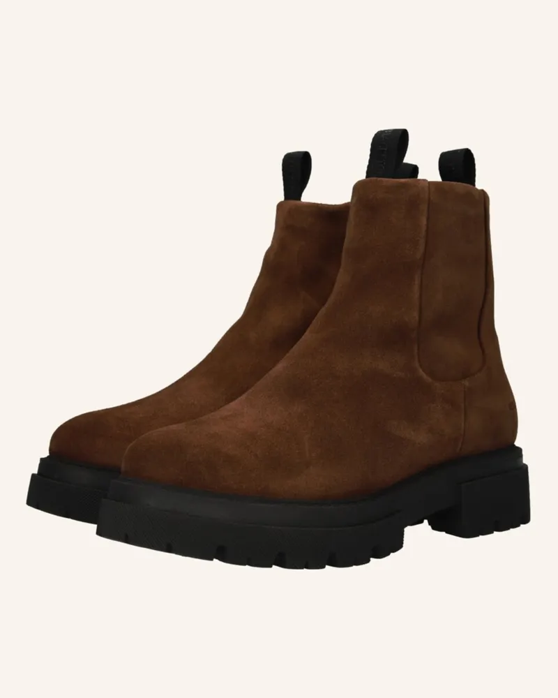 Blackstone Chelsea-Boots Dunkelbraun