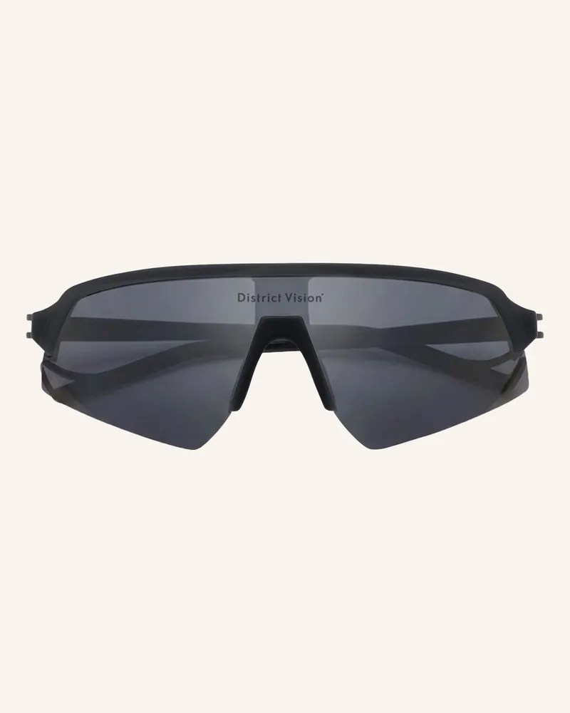 District Vision Multisportbrille Choji Turbo Blade schwarz Matt