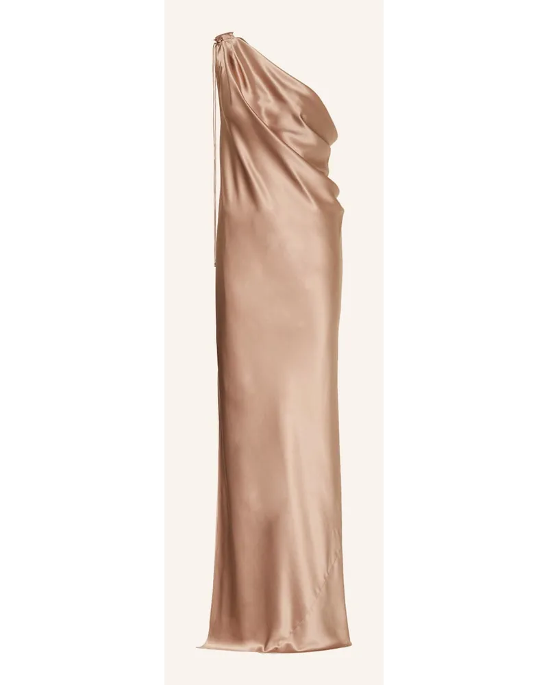 Max Mara Abendkleid OPERA aus Seide Beige