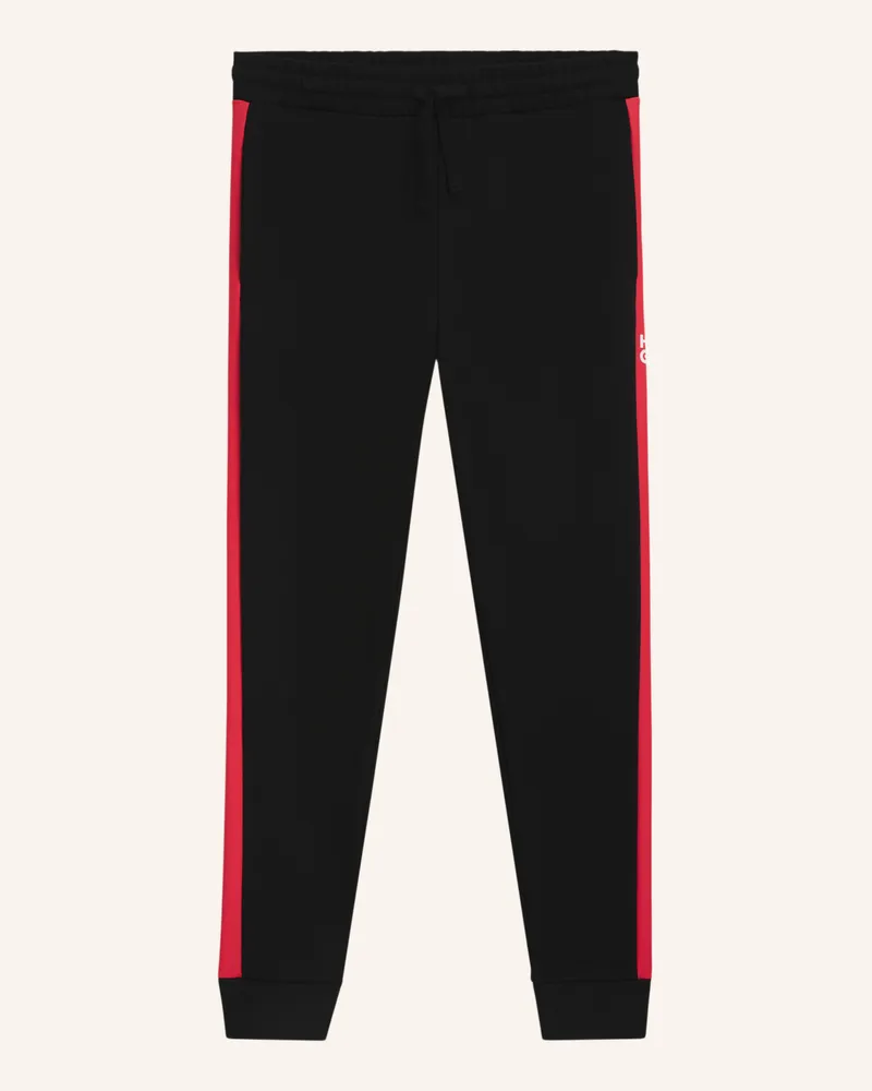 HUGO BOSS Casual Hose DZENAN_IN Regular Fit Schwarz